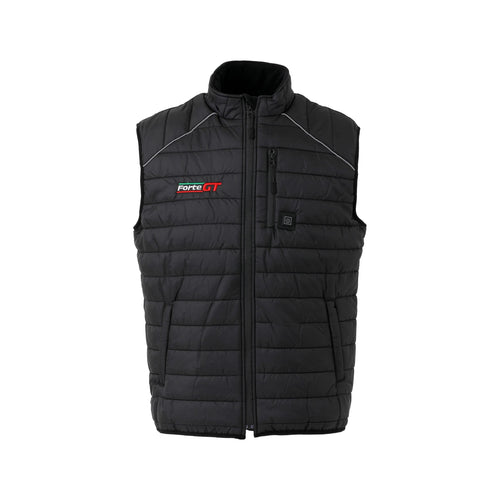FORTE GT 2001035 MAGMA siyah ısıtıcılı yelek ön görünüm
