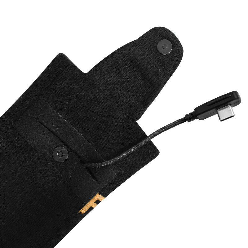 Powerbank Destekli Isıtmalı Outdoor Çorap – Siyah