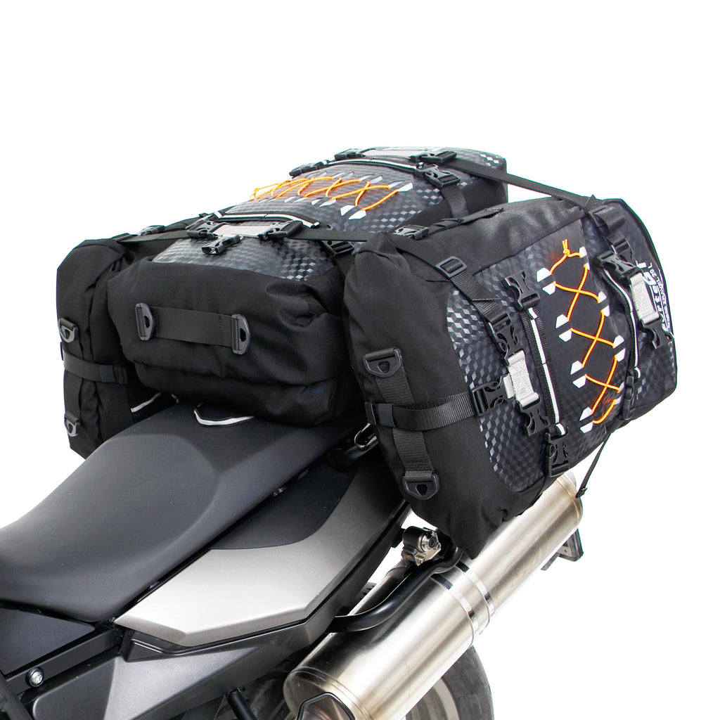 FORTE GT 70889 TRAVEL XL 70L Motosiklet Üçlü Arka Heybe