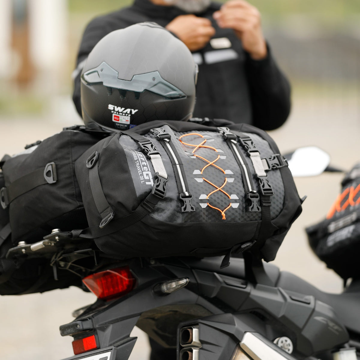 FORTE GT 70889 TRAVEL XL 70L Motosiklet Üçlü Arka Heybe