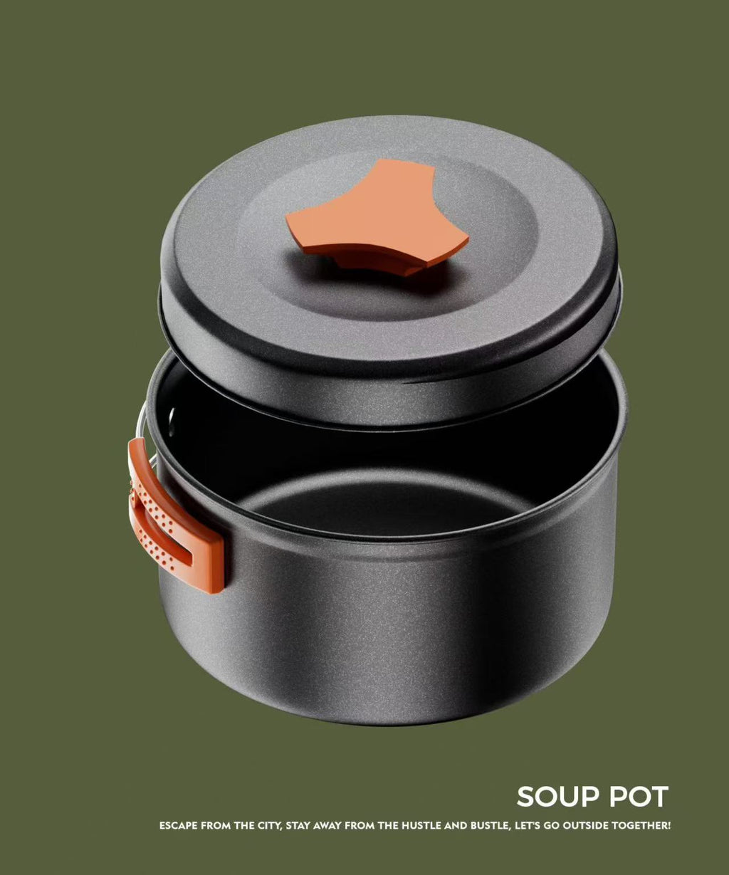 Tex 5051 3lü Kamp Tencere Seti