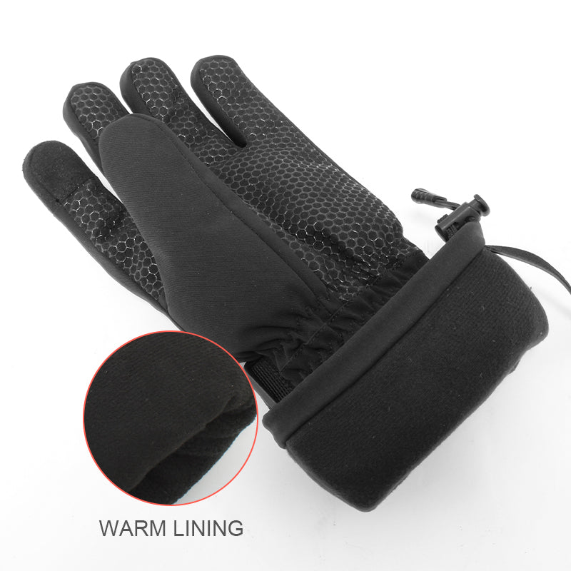Batarya Destekli Isıtmalı Outdoor Eldiven – Siyah